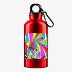 Металлическая бутылка 400 мл UV-DTF