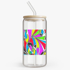 Банка с бамбуковой крышкой