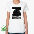 Женская футболка органик
