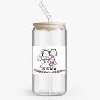 Банка с бамбуковой крышкой