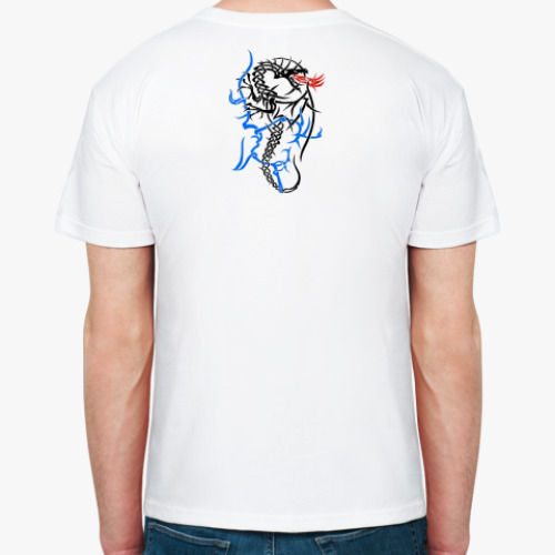 Футболка с принтом Дракон