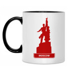 Кружка двухцветная