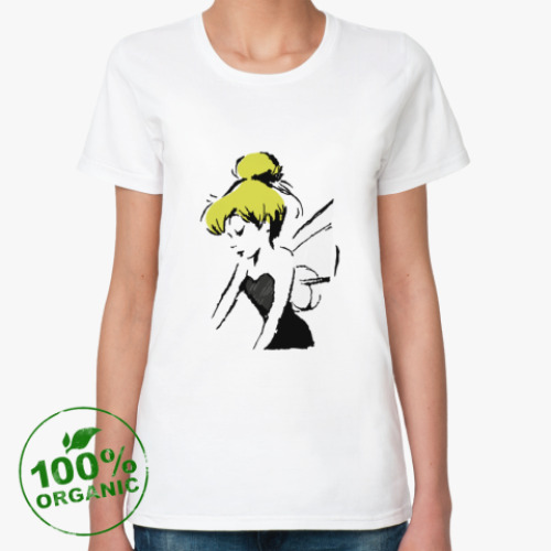 Женская футболка из органик-хлопка Фея