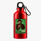 Металлическая бутылка 400 мл UV-DTF