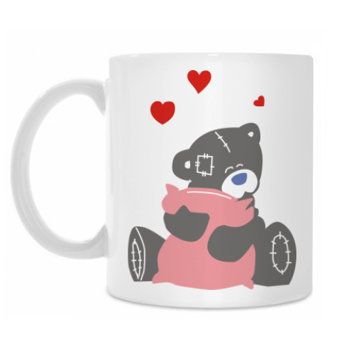 Кружка с принтом Тедди