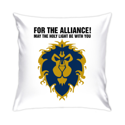 Подушка с принтом Warcraft