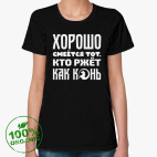 Женская футболка органик