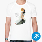 Мужская спортивная футболка