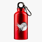 Металлическая бутылка 400 мл UV-DTF