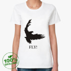 Женская футболка органик