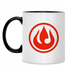 Кружка двухцветная