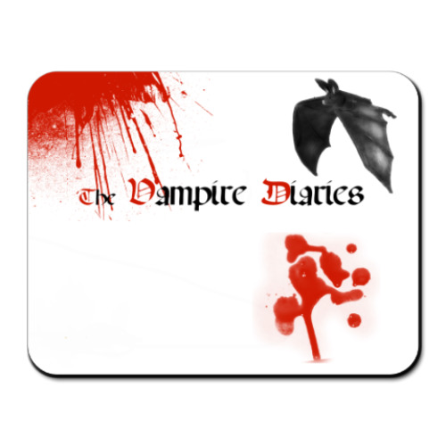 Коврик для мыши с принтом летучая мышь