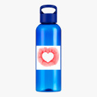 Прозрачная спортивная бутылка