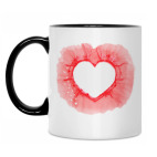 Кружка двухцветная