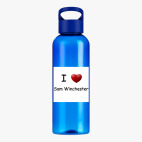 Прозрачная спортивная бутылка