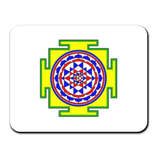 Коврик для мыши с принтом янтра