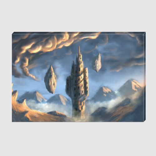 Холст с принтом Башня мага