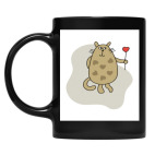 Кружка цветная UV-DTF