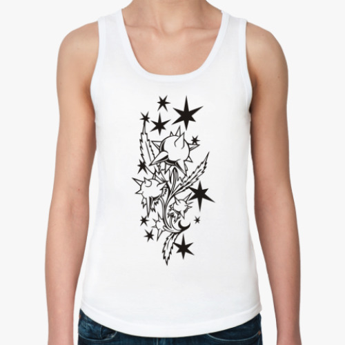 Женская майка с принтом ШИПЫ