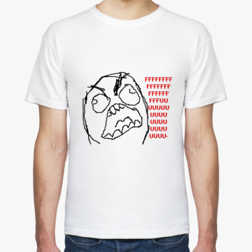 Футболка с принтом FFFUU