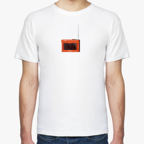 Футболка с принтом Радио