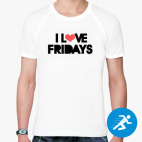 Мужская спортивная футболка