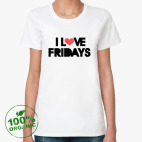 Женская футболка органик