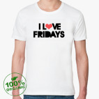 Мужская футболка органик