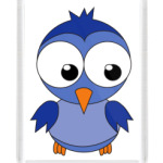 Синяя птичка