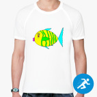 Мужская спортивная футболка