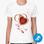 Женская спортивная футболка