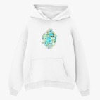 Толстовка худи оверсайз