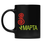 Кружка цветная UV-DTF