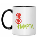 Кружка двухцветная