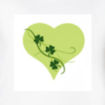 Сердечко в трилистниках