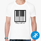 Мужская спортивная футболка