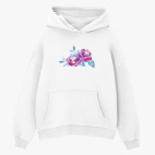 Толстовка худи оверсайз