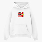 Толстовка худи оверсайз