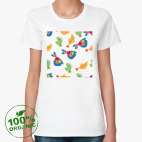 Женская футболка органик