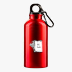 Металлическая бутылка 400 мл UV-DTF