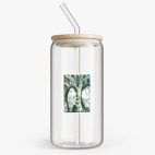 Банка с бамбуковой крышкой