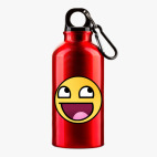 Металлическая бутылка 400 мл UV-DTF