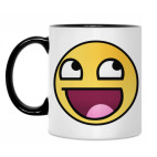 Кружка двухцветная