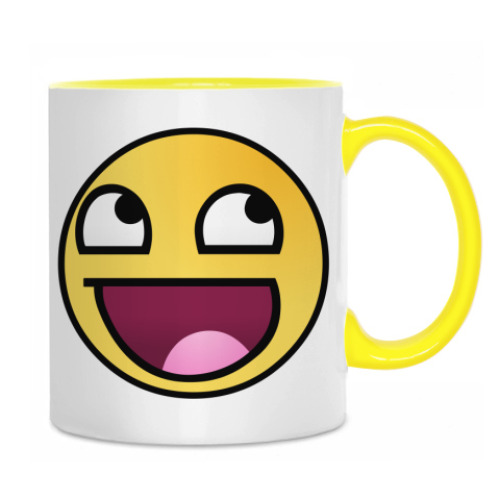 Кружка с принтом Awesome