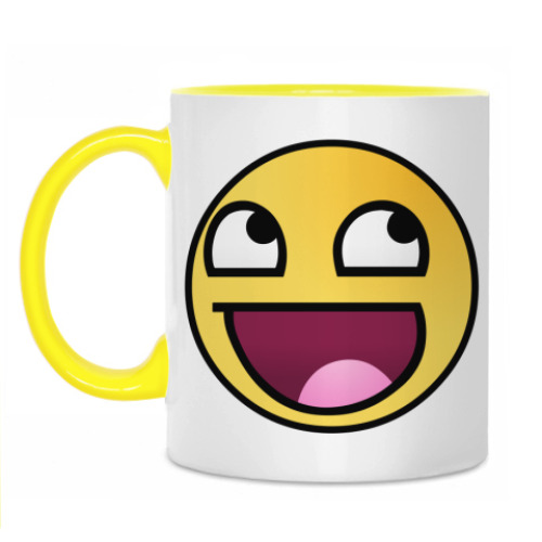 Кружка с принтом Awesome