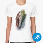 Женская спортивная футболка