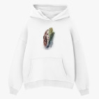 Толстовка худи оверсайз