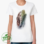 Женская футболка органик