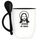 Кружка с ложкой