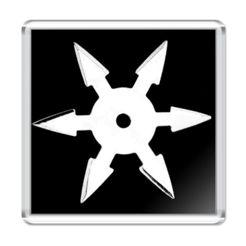 Магнит с принтом   Shuriken